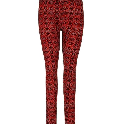 Lularoe Women Red Leggings One Size