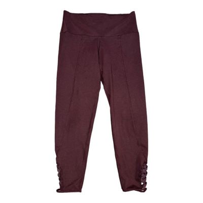 Aerie Women’s Medium Burgundy Cropped High Waist Leggings