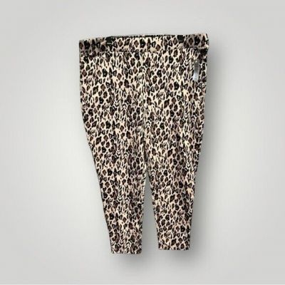 ????NEW w/tag Torrid Brown Tan Cheetah Animal Print Leggings Size 3X | Size 22-24.