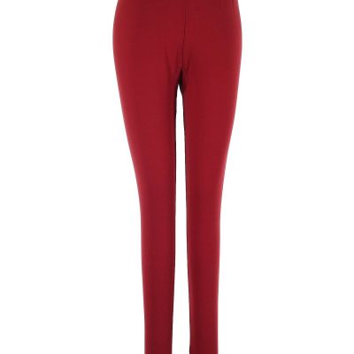 Ekouaer Women Red Leggings M