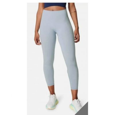 Sweaty Betty Athletic Seamless Workout Leggings Size 6 Light Sky Blue High Waist