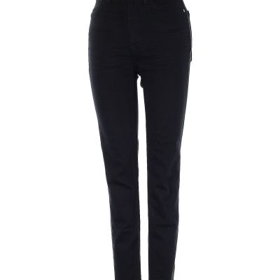 Denim Forum Women Black Jeggings 24W