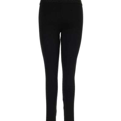 Topshop Women Black Leggings 8