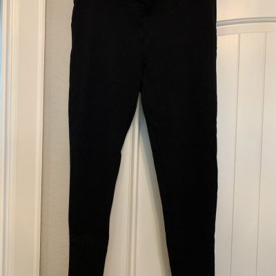 Loft Women’s Black Medium Weight Ankle Length Leggings Size L - NWOT