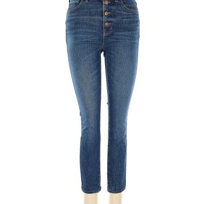 Madewell Women Blue Jeggings 25 W Petites