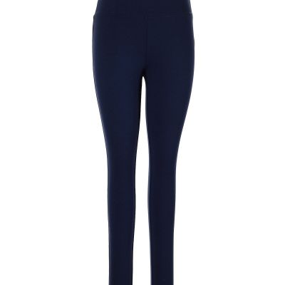 INC International Concepts Women Blue Leggings 8 Petites