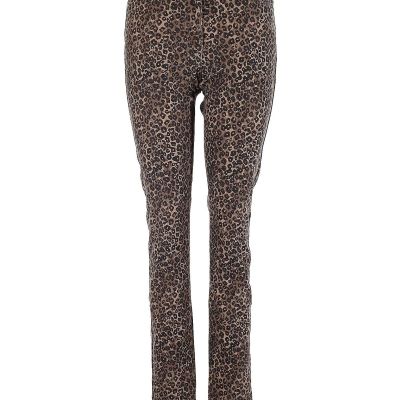 J. McLaughlin Women Brown Jeggings 8