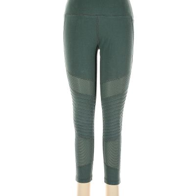 Reebok Women Green Leggings M