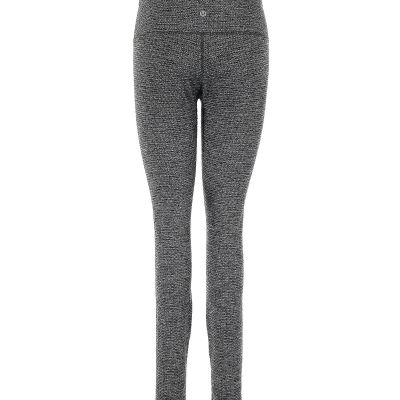 Lululemon Athletica Women Gray Leggings 8