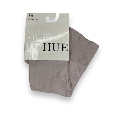 HUE Microdot Knee Hi Socks Sachet Pink Womens One Size | 1 Pair NEW