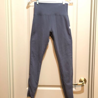 VUORI Bayview Small Thermal Waffle Knit High Waisted Legging Gray