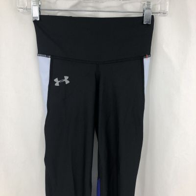 Under Armour HeatGear UA Fly-Fast Compression Tights Ankle Zips 1320321 XS