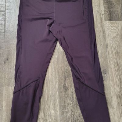 Tangerine High Waist Purple Women's Leggings Size XXL