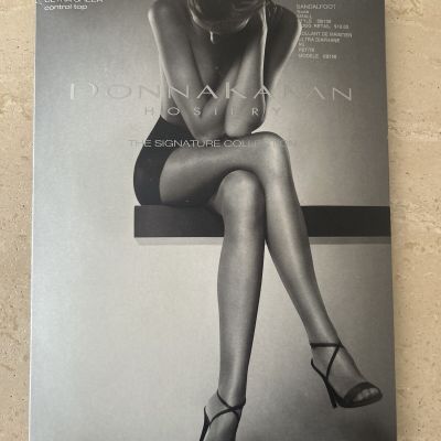 Donna Karan Hosiery, Ultra sheer Control Top Nude, Small Pantyhose