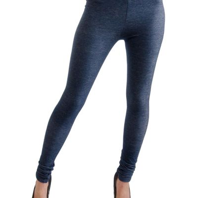 Vivian's Fashions Extra Long Leggings - Knit Denim (Misses/Misses Plus Sizes)