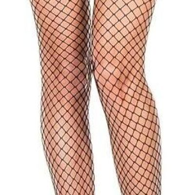 Quenny Plus Size Mini Spandex Diamond net footless leggings Stocking 35930Q