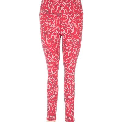 Athleta Women Red Leggings M