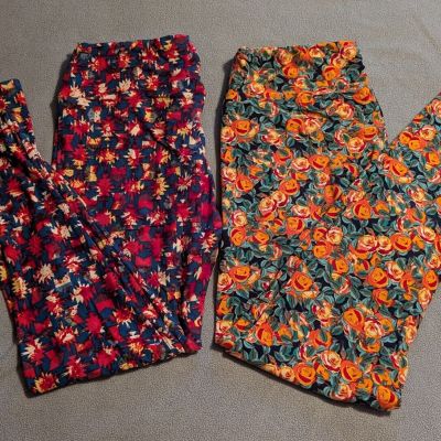 Lularoe TC Leggings Lot Of 2