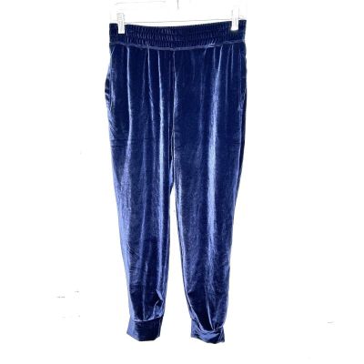 Fabletics Womens Luxe Daria Velour Joggers In Deep Navy Size Small