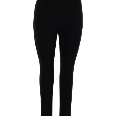 Daisy Fuentes Women Black Leggings XL