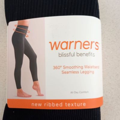 Warners Blissful Benefits 360 smoothing waistband seamless leggings size 2X/3X