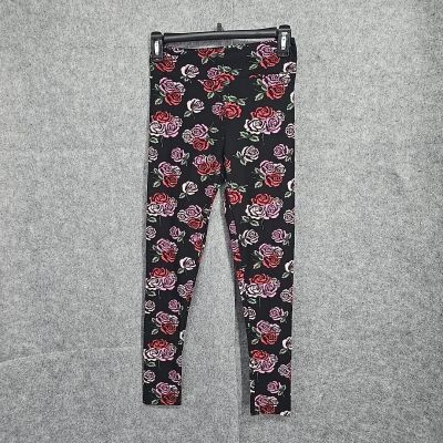 LuLaRoe Leggins Woman One Size 2-10 Multicolor Floral Pattern Soft Activewear