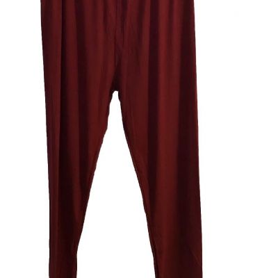 Healthmoor  junior plus leggings One Size Maroon Jegging Stretch Pants