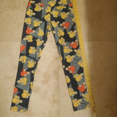 Lularoe Mickey Leggings One Size