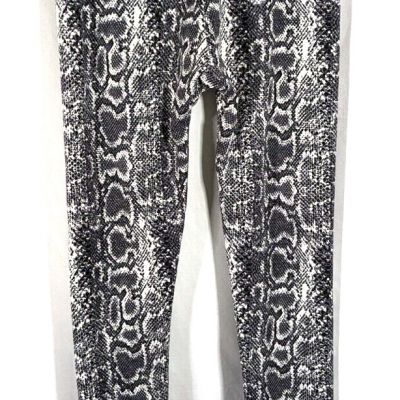 Suzette Collection 0/S black/white leggings preowned