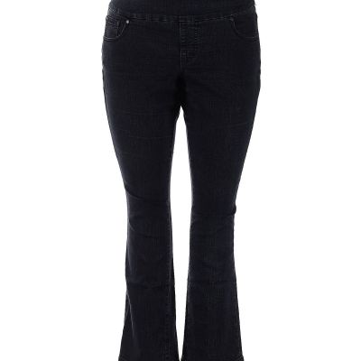 Jag Jeans Women Black Jeggings 14 Petites