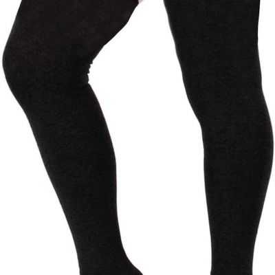 Zando Women plus Size Thigh High Stockings over the Knee Thin Tube