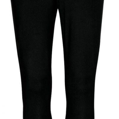 Women Control Regular Fit Pull-on Knit Leggings Women's Sz 2XS (XXS) Black