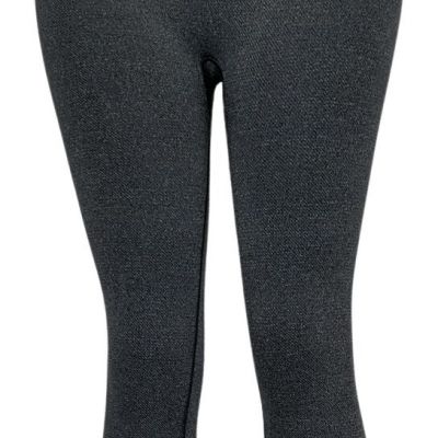 Anybody Jacquard Smoothing Legging Women's Leggings Sz M Gray