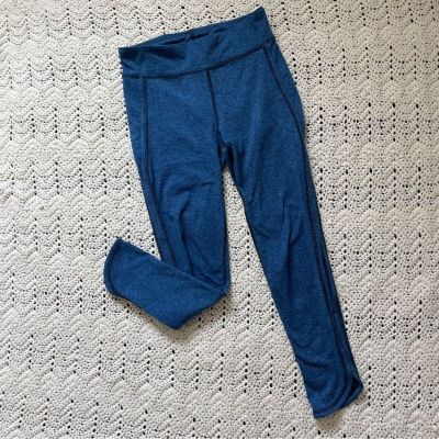 Free People Movement Infinity Workout Cutout Leggings Blue (Small)