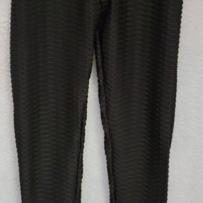 Skiins Leggings Pants Size L Womens Black Booty