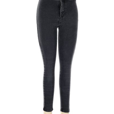 Topshop Women Black Jeggings 28W