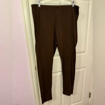 Gently loved torrid brown leggings size 3