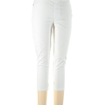 Style&Co Women Ivory Jeggings 0X Plus