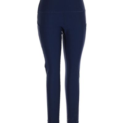 Assorted Brands Women Blue Leggings 1X Plus