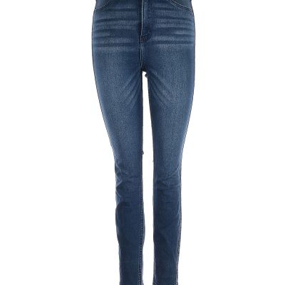 Abercrombie & Fitch Women Blue Jeggings 4