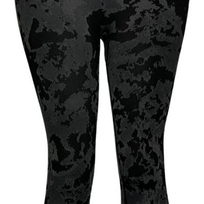 Anybody Jacquard Smoothing Legging Women's Leggings Sz M Black