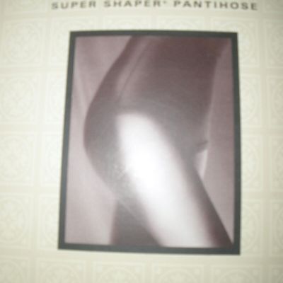 WORTHINGTON SENSIBLE SHEERS SUPER SHAPER PANTIHOSE Regular OFF BLACK CONTROL TOP