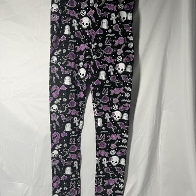 Dolls Kill The Grave Girls Magick All Around Me Printed Leggings