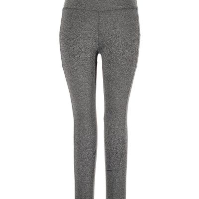 Unbranded Women Gray Leggings 1X Plus