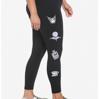 Kuromi Fortune Teller Leggings Plus Size 2