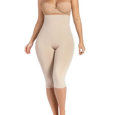 Fajas colombianas Women shapewear HIGH WAIST CAPRI Body shaper slimming CURVEEZ