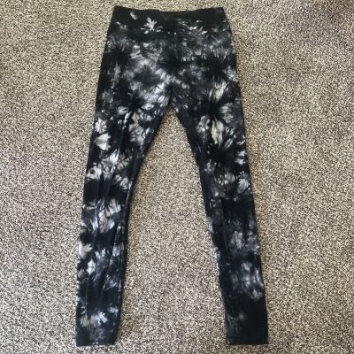 Wild Fable Tie Dye Black White Small Leggings