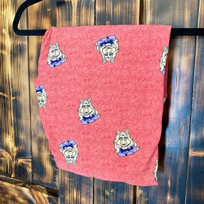 Lularoe Disney Leggings - TC - Pink Muppets Miss Piggy