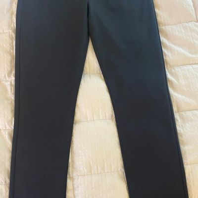 Calvin Klein Black Cotton Polyester Elastase Blend Stretch Jeans Women's Sz 14