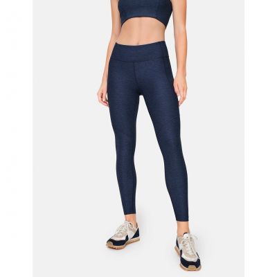 OUTDOOR VOICES Women's size M Navy Warm Up 7/8 Workout Leggings Yoga Active